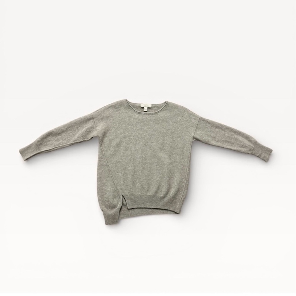 Gobi Organic Cashmere sweater in Taupe size M